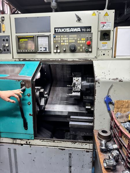8" Takisawa TC20 CNC Torna