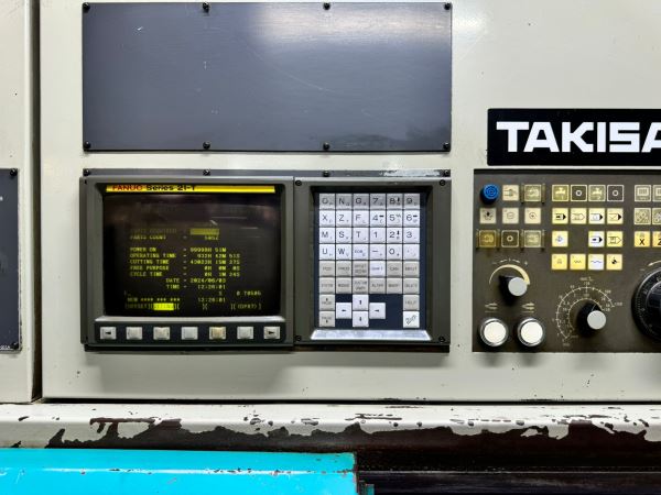 8" Takisawa TC20 CNC Torna
