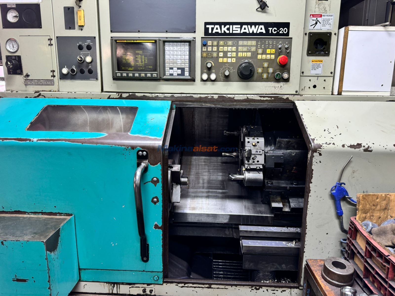 8" Takisawa TC20 CNC Torna