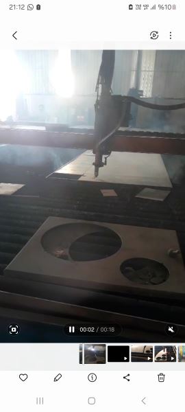 Ajan Plazma 5000 x 15 000 Tabla 260 Amper Plazma Kesim