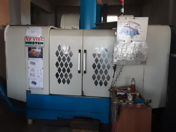 CNC FREZE VTEC DİK İŞLEM MERKEZİ - ( SIFIR AYARINDA KALIPÇI TEZGAHI ) + ATÖLYE