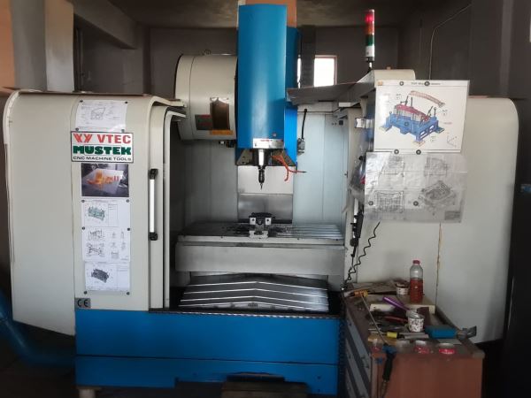 CNC FREZE VTEC DİK İŞLEM MERKEZİ - ( SIFIR AYARINDA KALIPÇI TEZGAHI ) + ATÖLYE
