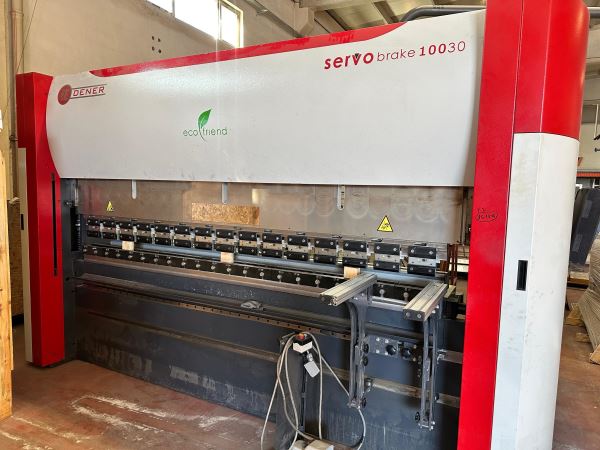 DENER 100 TON  3 Metre SERVO ABKANT