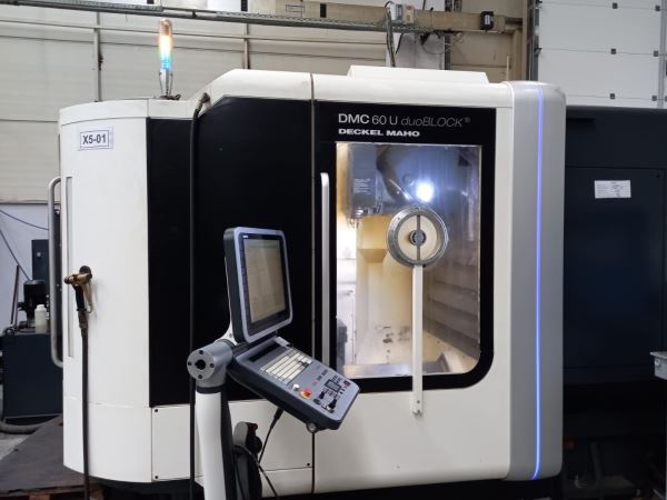 DMG MORI DMC 60 U DUOBLOCK  5 Eksen CNC İşleme