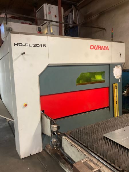 DURMAZLAR HD-FL 3015 6 kW 3000x1500mm Lazer Kesim