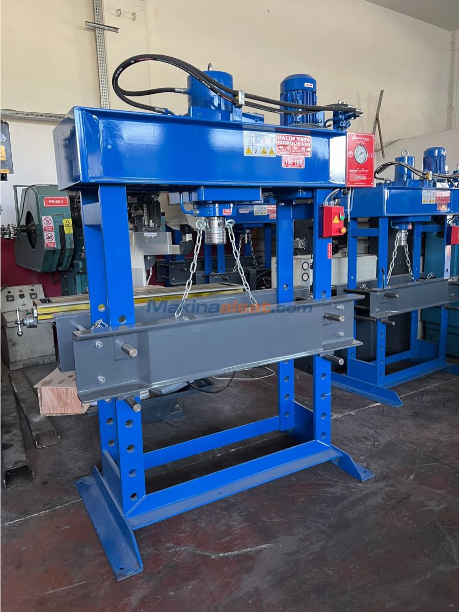 Halim Usta 150 Ton Hidrolik Atölye Presi
