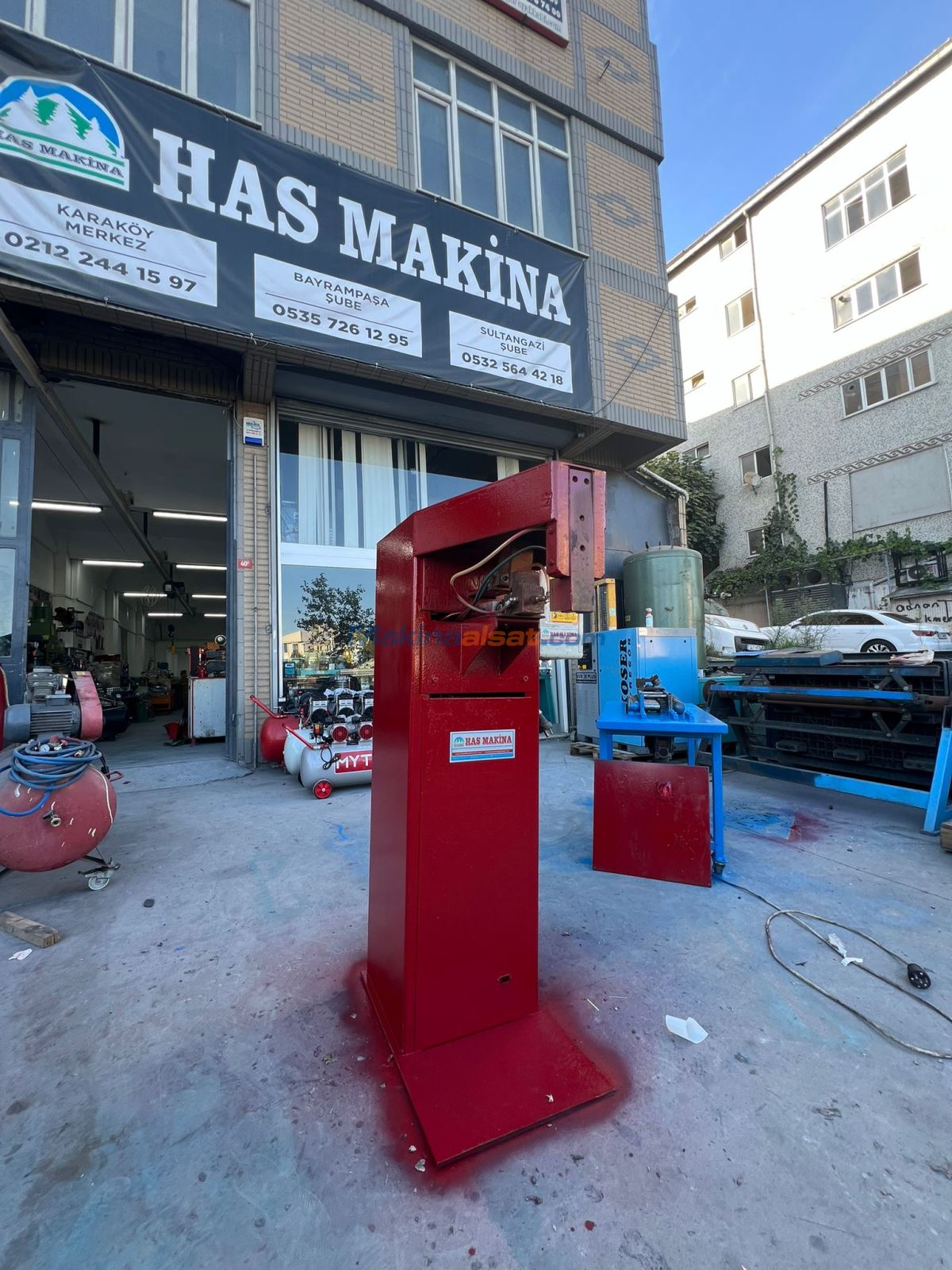 45 Kw Bakımlı Kare Kanal Flanş Puntası