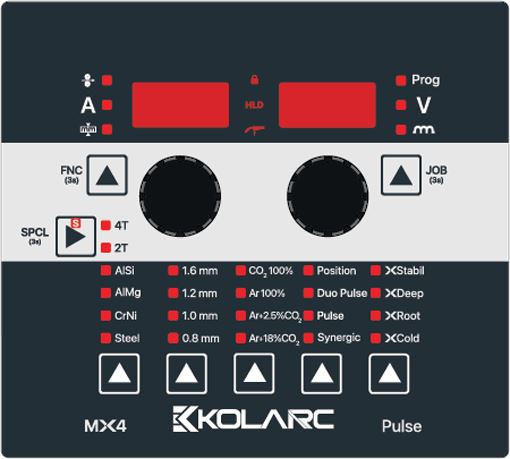 KOLARC MX-500 SİNERJİK GAZALTI KAYNAK
