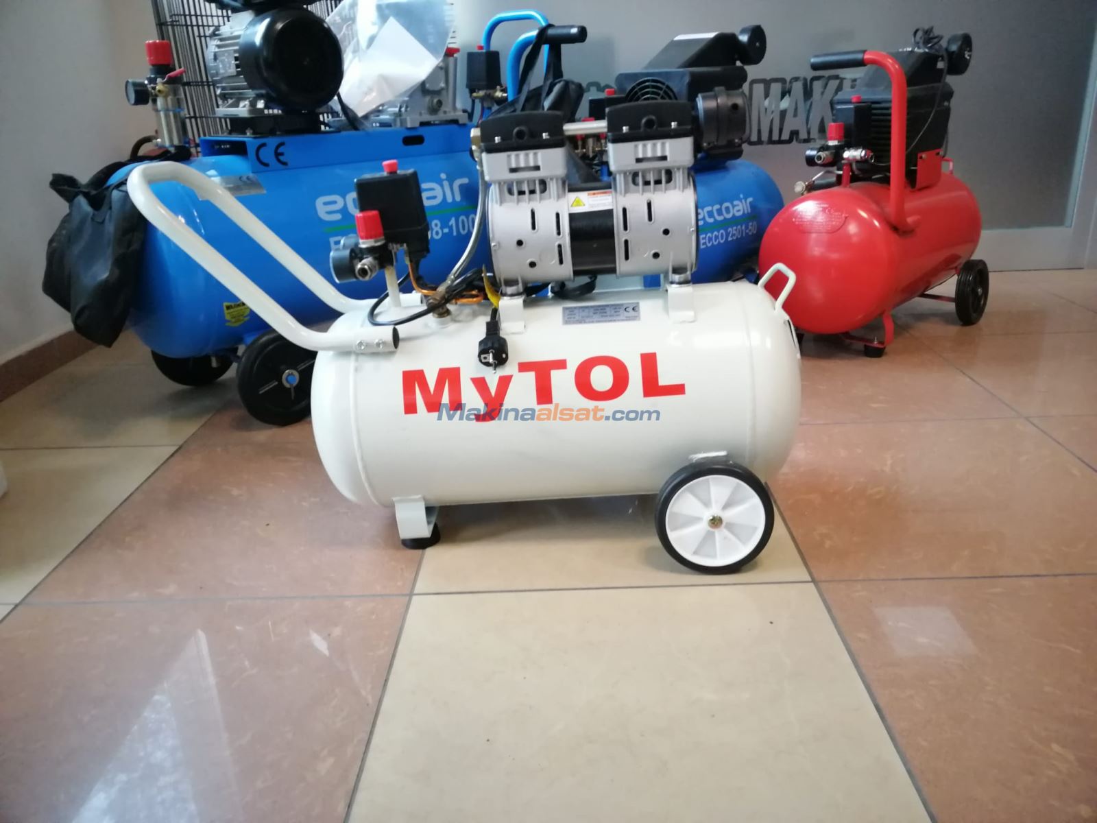 MYTOL 40 Litre SESSİZ YAĞSIZ KOMPRESÖR