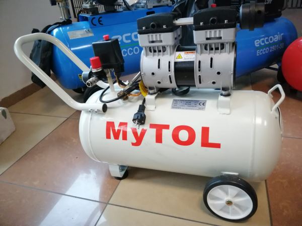MYTOL 40 Litre SESSİZ YAĞSIZ KOMPRESÖR