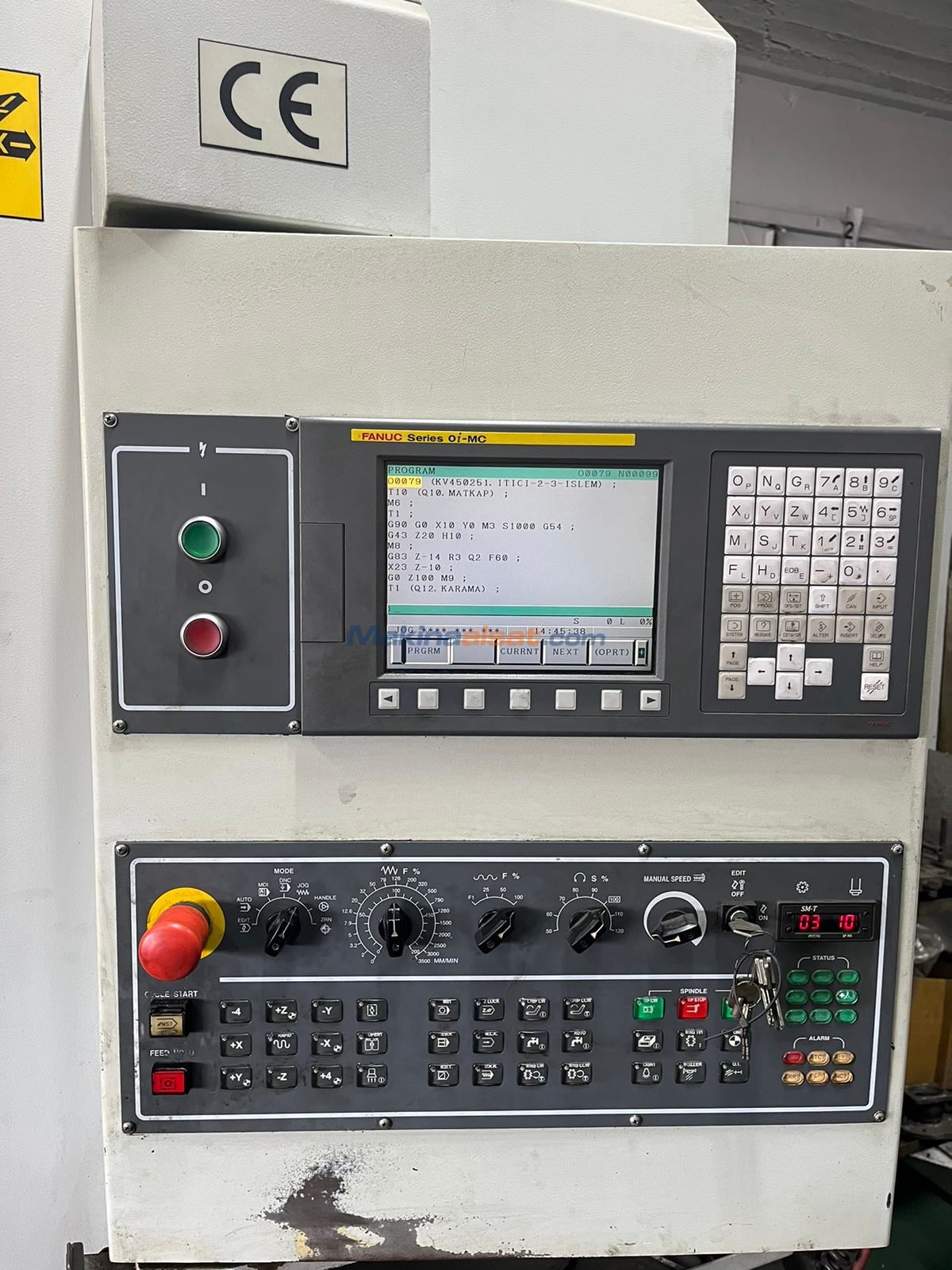 LK ME-1000 4 EKSEN DİVİZÖRLÜ CNC DİK İŞLEME MERKEZİ