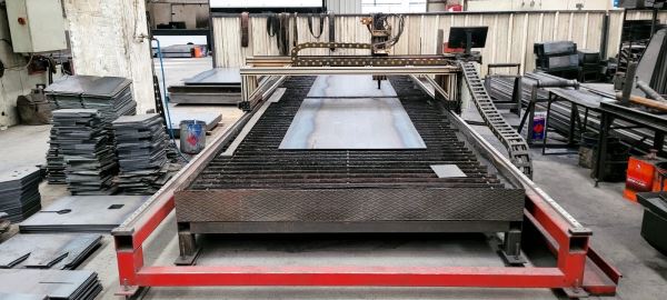 ŞAHİN CNC 2000 x 8000 PLAZMA OKSİJEN KESİM