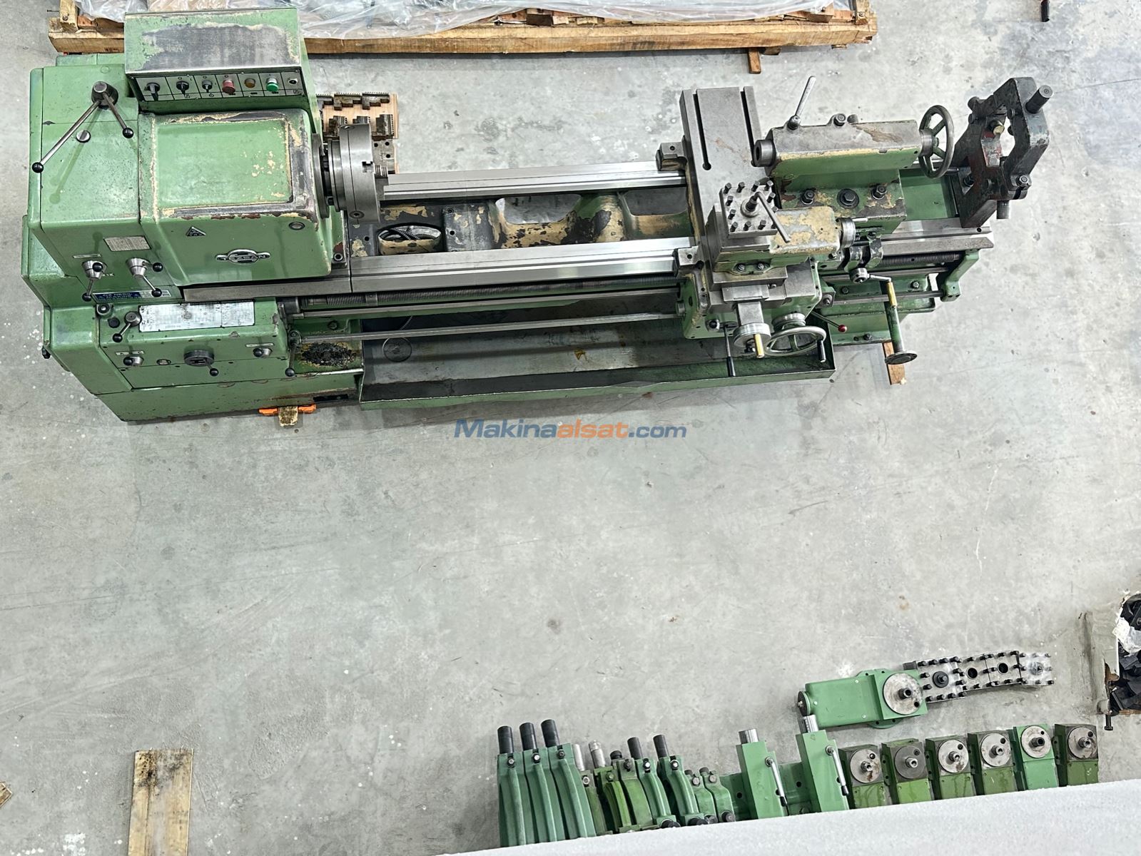 Satılık ikinci el SN 71-1/2 Metre Tezsan Tos Torna Universal Torna