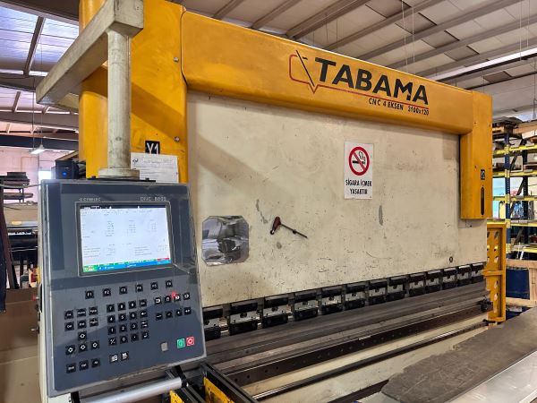 TABAMA 120 TON 3 Metre CNC ABKANT PRES
