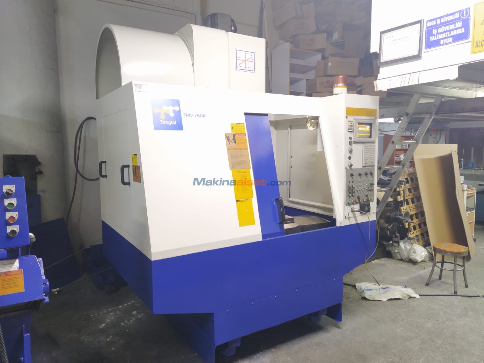 Tongtai Topper TMV 760A CNC Dik İşleme Merkezi