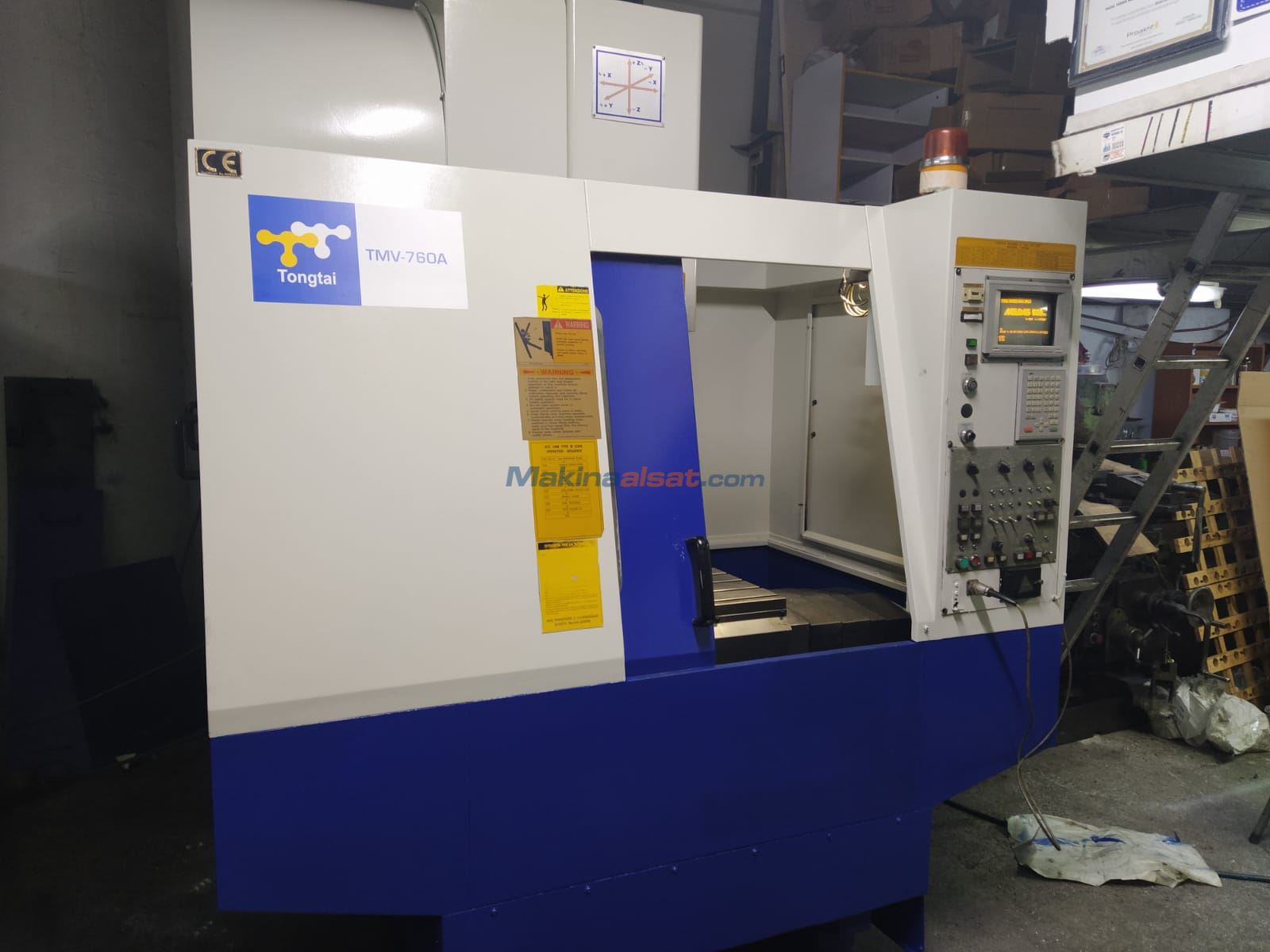 Tongtai Topper TMV 760A CNC Dik İşleme Merkezi