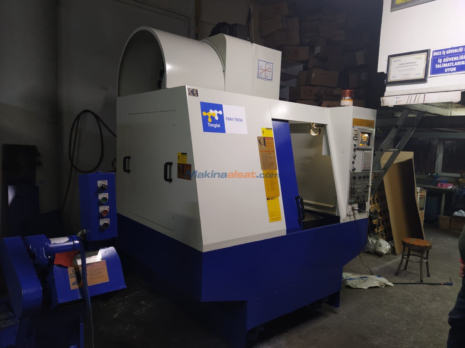 Tongtai Topper TMV 760A CNC Dik İşleme Merkezi