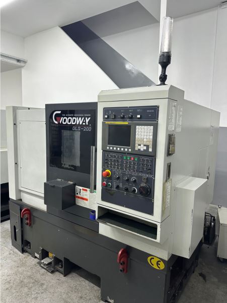 2018 MODEL GOODWAY GLS200 8” CNC TORNA