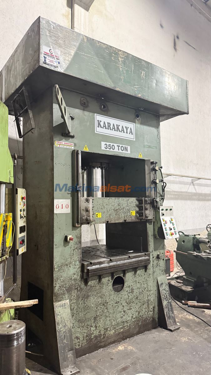 350 TON 1100 X 1100 TABLA ÇİFT TESİR KARAKAYA OTOMATİK SIVAMA PRES