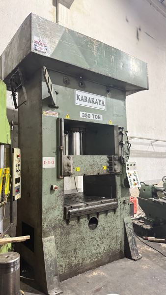350 TON 1100 X 1100 TABLA ÇİFT TESİR KARAKAYA OTOMATİK SIVAMA PRES