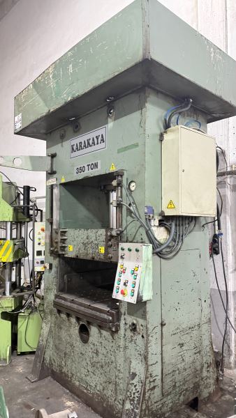 350 TON 1100 X 1100 TABLA ÇİFT TESİR KARAKAYA OTOMATİK SIVAMA PRES
