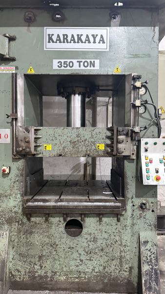 350 TON 1100 X 1100 TABLA ÇİFT TESİR KARAKAYA OTOMATİK SIVAMA PRES