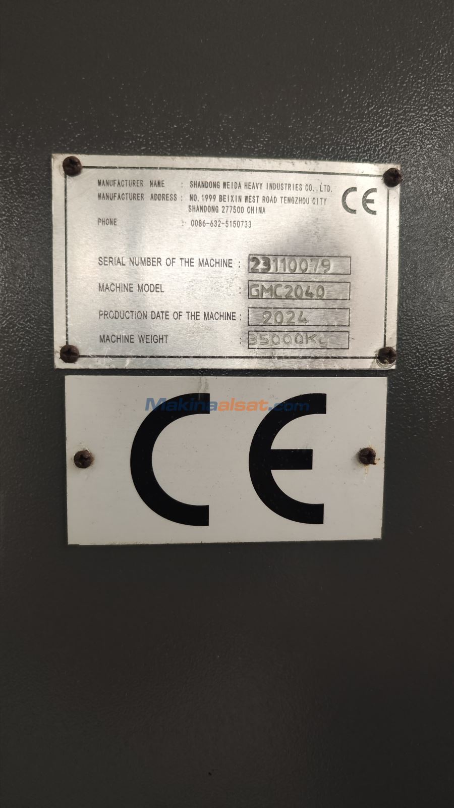 Favory GMC 20 Cnc Köprü Tipi İşlem Merkezi