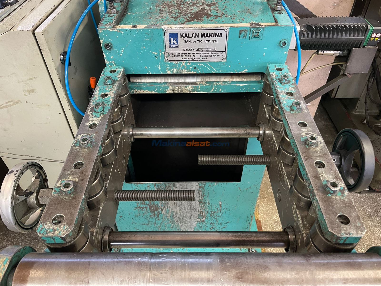 KALAN MAKİNA 1 TON RULO AÇICI VE SÜRÜCÜ