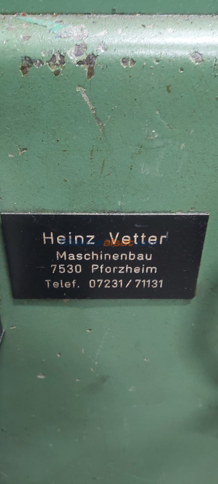 HEİNZ VETTER ALMAN MENŞEİLİ SAC DOĞRULTMA DÜZELTME