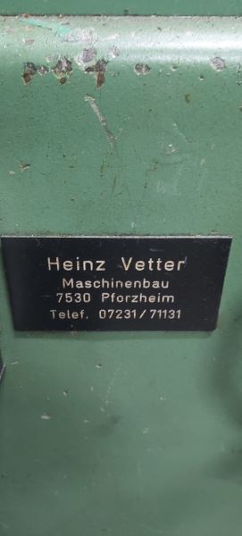 HEİNZ VETTER ALMAN MENŞEİLİ SAC DOĞRULTMA DÜZELTME