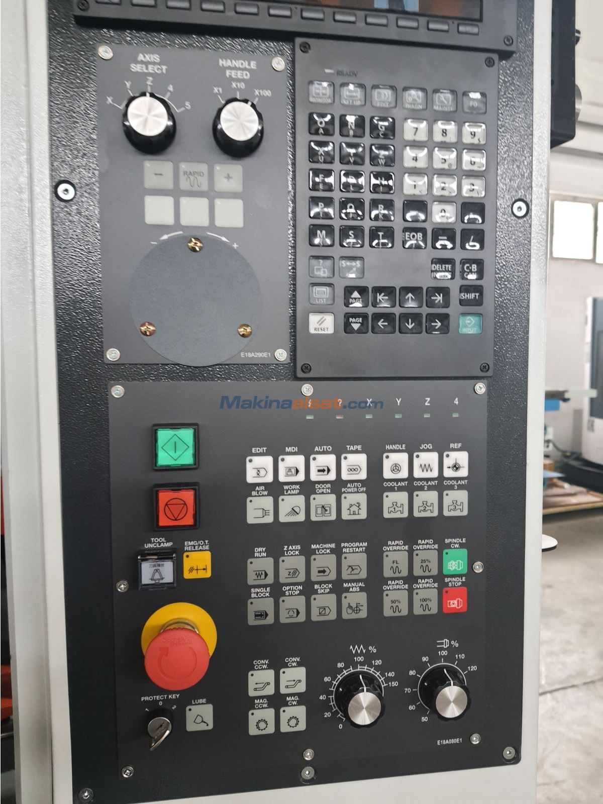 Stokta Hazır Twinhorn VF-500-5A Sıfır 5 Eksen İşleme Merkezi