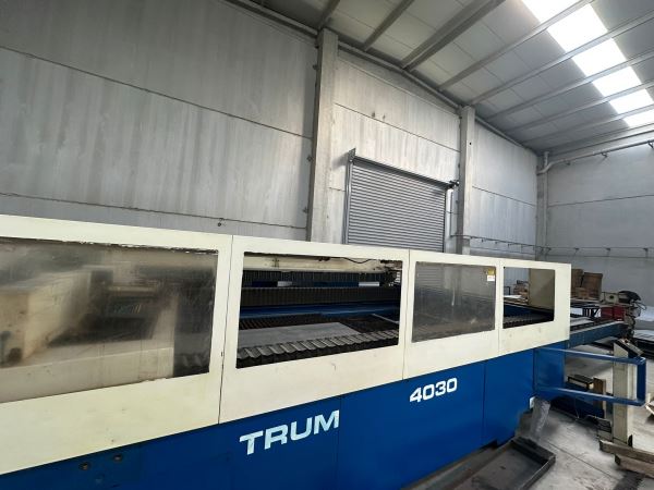 TRUMPF 2000 x 4000 4 kW LAZER KESİM
