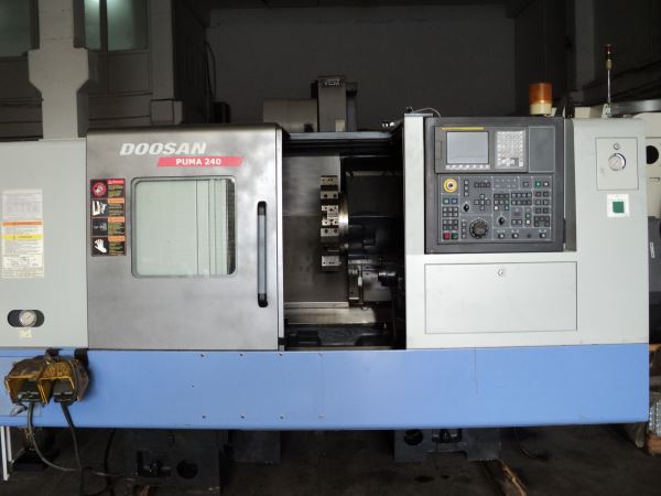 2007 Model Doosan Puma 240 Cnc Torna