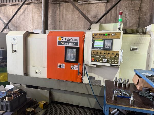 2016 Model VICTOR Vturn 26HD CNC Torna