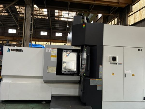 5 Axis Vertical Machining Center Okuma MU-8000V