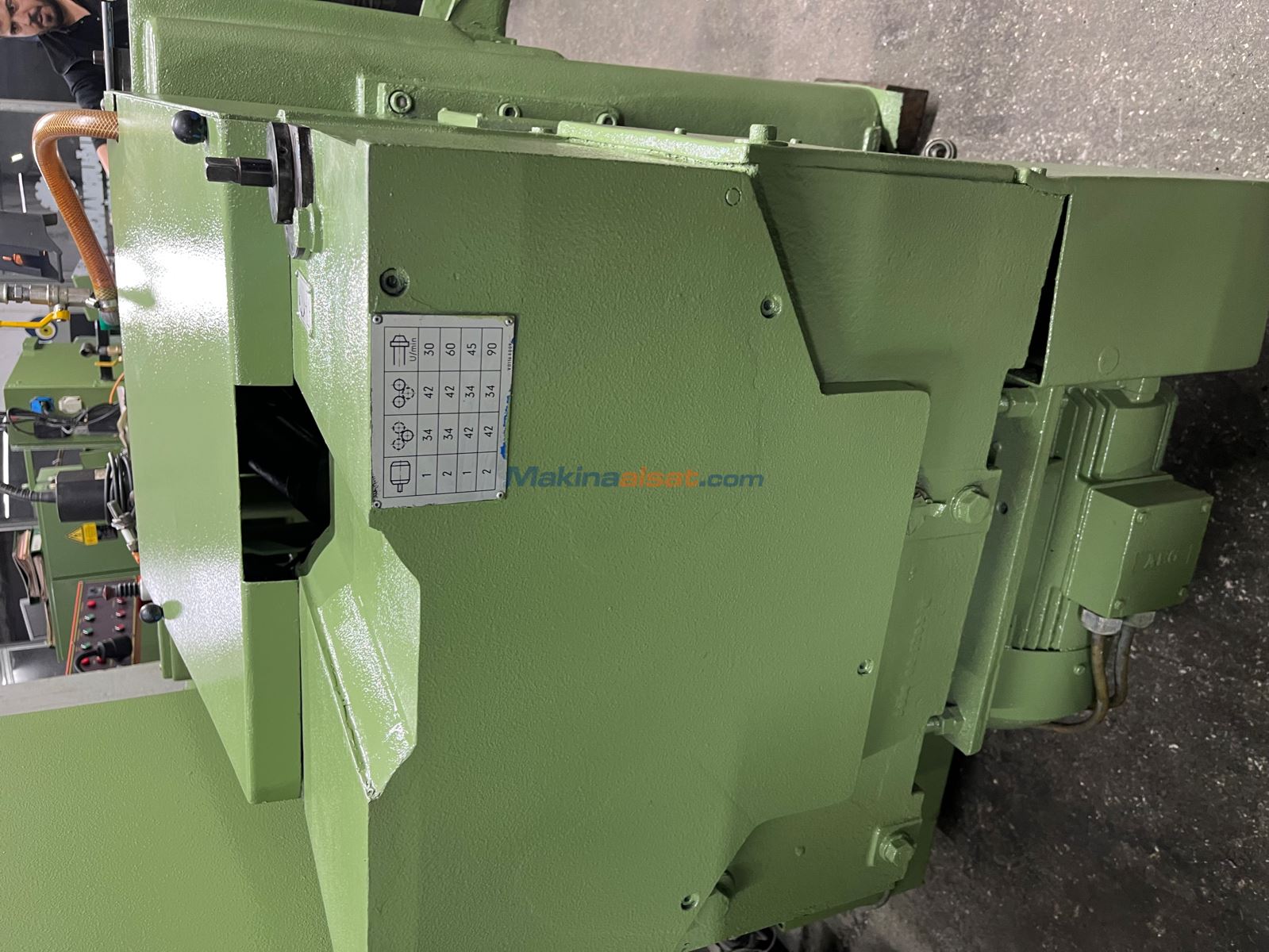 Alman malı PEE WEE 25 ton Açılı Vida Ovalama