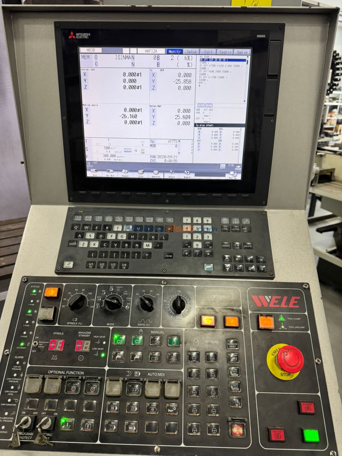 AQ1265 CNC Dik İşlem