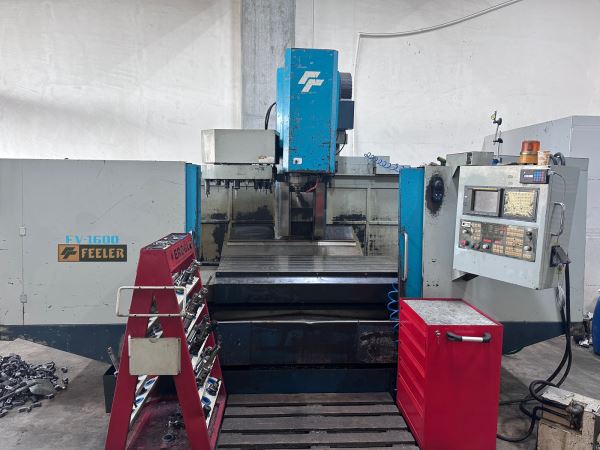 FEELER FV-1600 - 12” DİVİZÖRLÜ LİNEER KIZAK CNC İŞLEME MERKEZİ