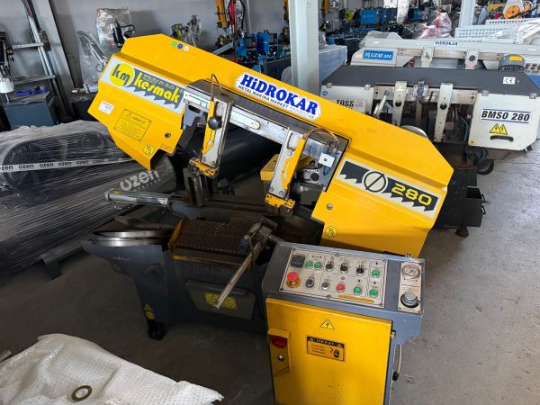 SIFIR AYARINDA 2019 MODEL KESMAK KMO 280 TAM OTOMATİK ŞERİT TESTERE