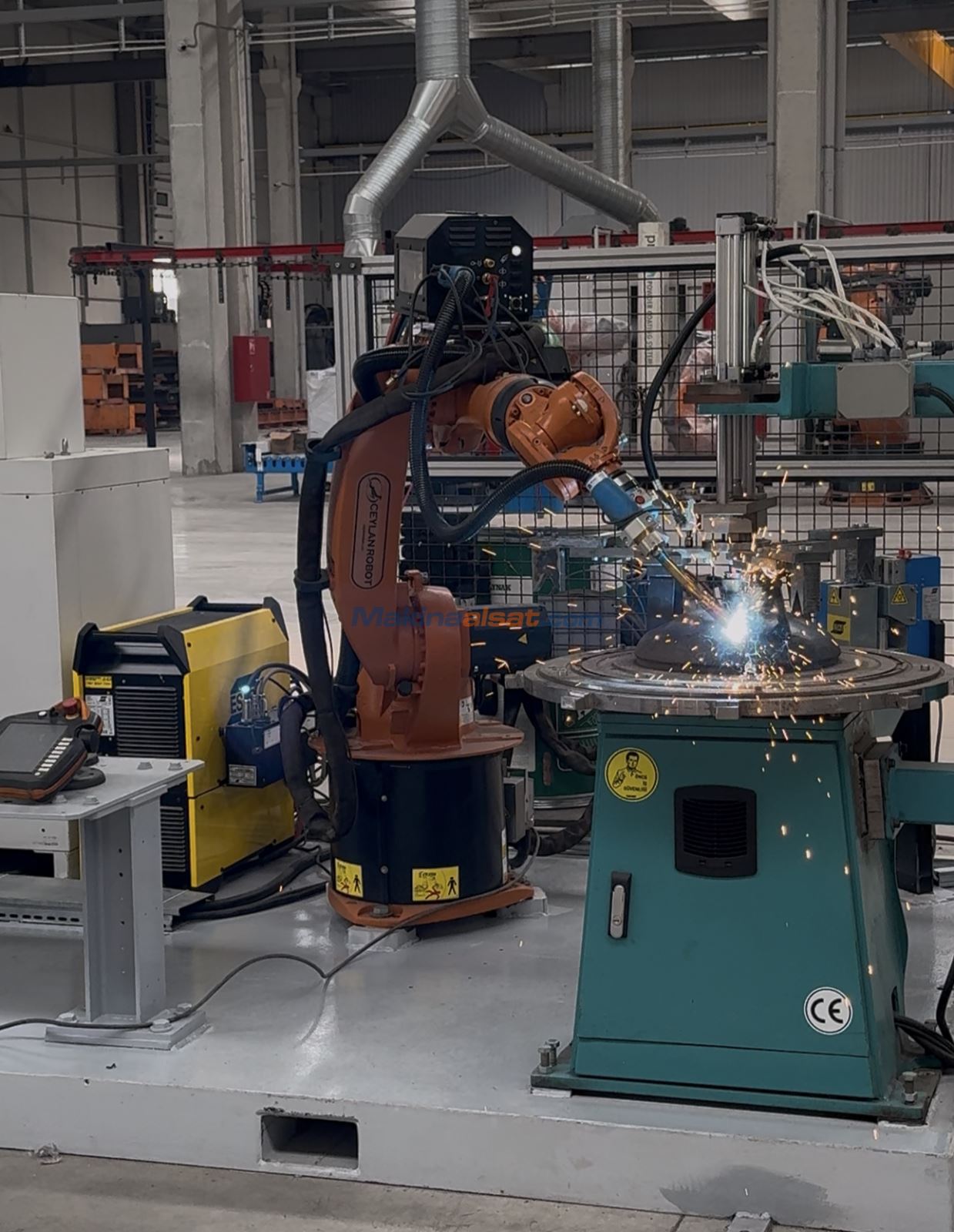 KUKA KRC4 KR 16 KAYNAK ROBOTU PROJESİ
