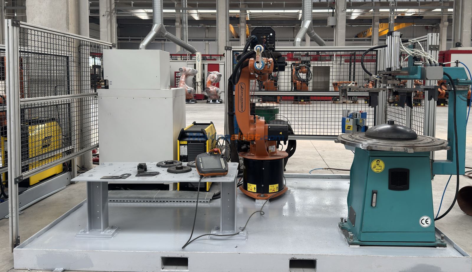 KUKA KRC4 KR 16 KAYNAK ROBOTU PROJESİ