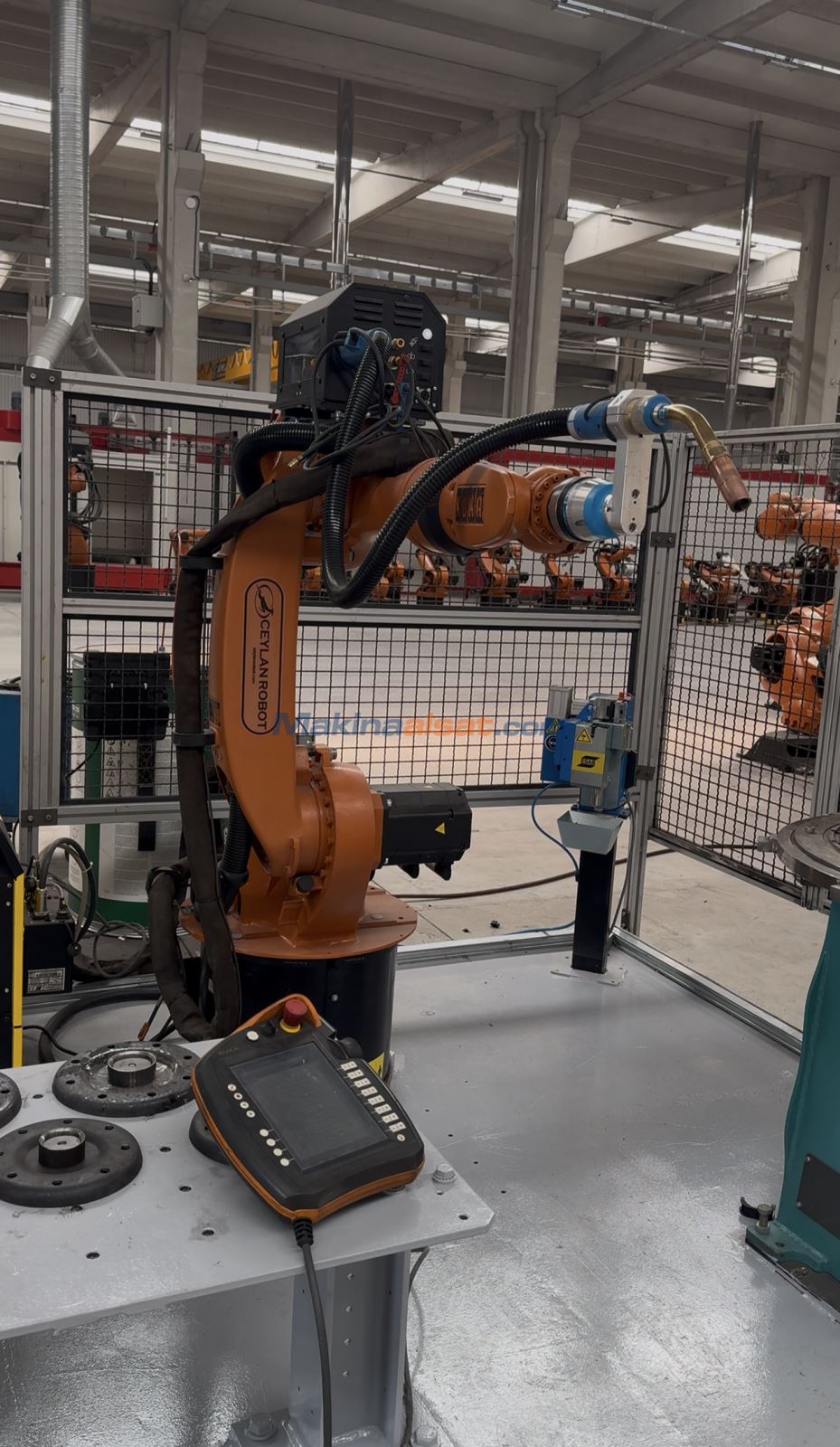 KUKA KRC4 KR 16 KAYNAK ROBOTU PROJESİ