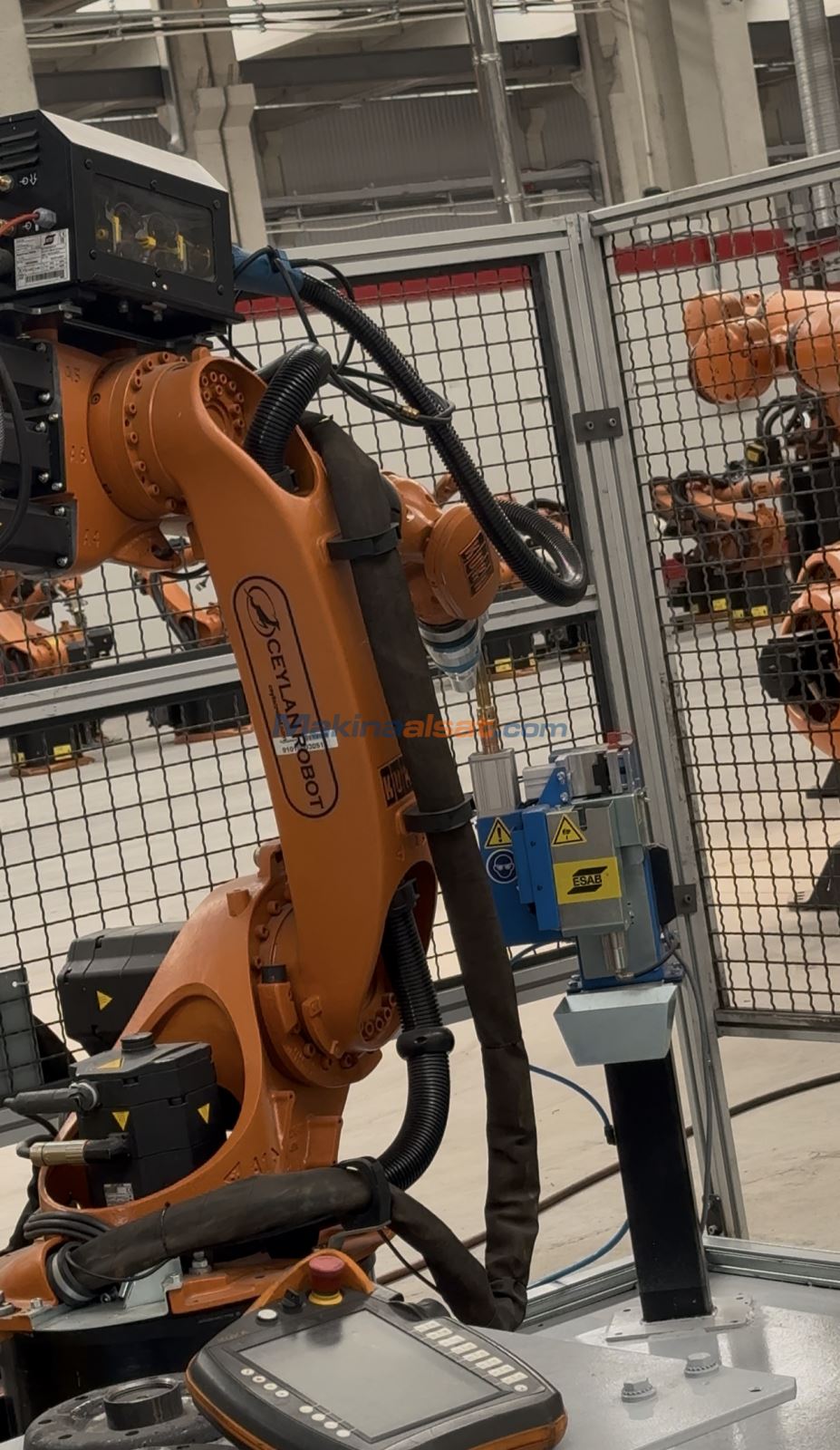 KUKA KRC4 KR 16 KAYNAK ROBOTU PROJESİ