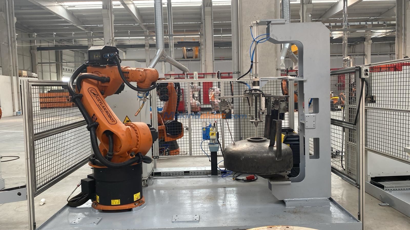KUKA KRC4 KR 30-3 KAYNAK ROBOTU PROJESİ