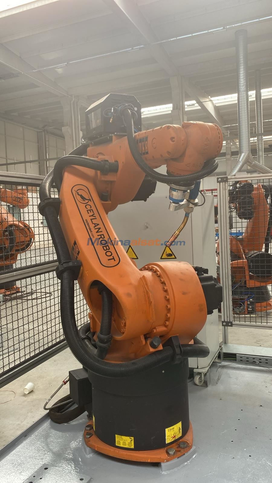 KUKA KRC4 KR 30-3 KAYNAK ROBOTU PROJESİ