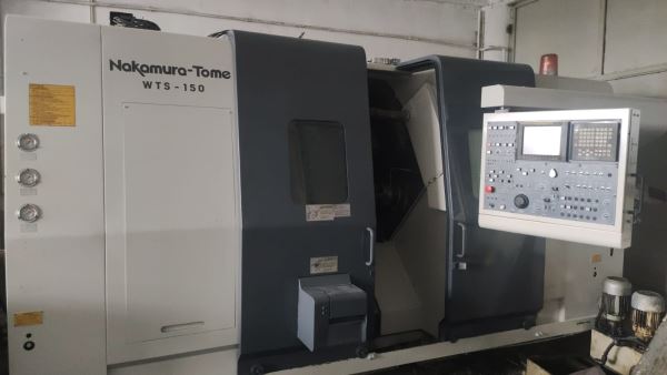 Nakamura Time WTS-150 Çift Spindle 3 Taret C ve Y eksen CNC Tornalama Merkezi