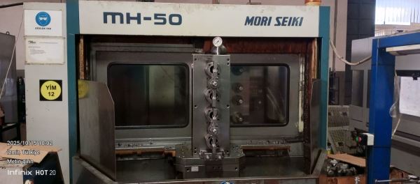 MORİ SEİKİ MH-50 CNC Yatay işlem
