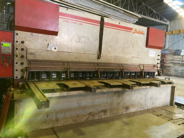 BAYKAL HNC 4100 x 20 MM HİDROLİK GİYOTİN MAKAS