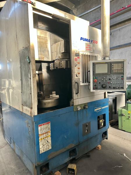 PUMA V550 CNC DİK TORNA