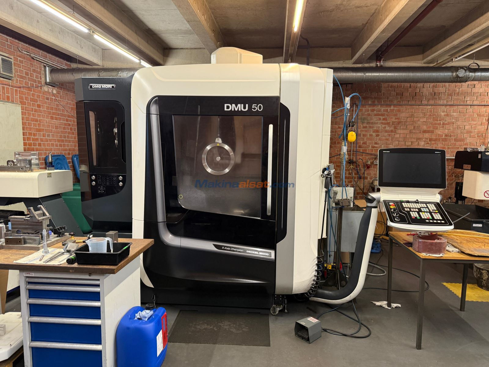 DMG DMU50 2019 MODEL 3.GENERATİON 5 EKSEN DİK İŞLEME MERKEZİ